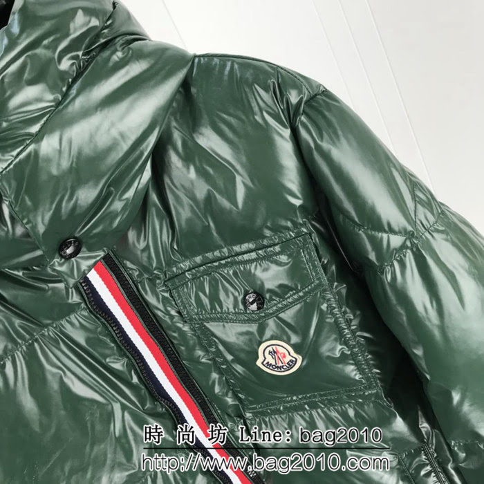 MONCLER蒙口 18SS秋冬新款 原版LOGO五金 織帶雙拉鏈 男款羽絨服 ydi2198